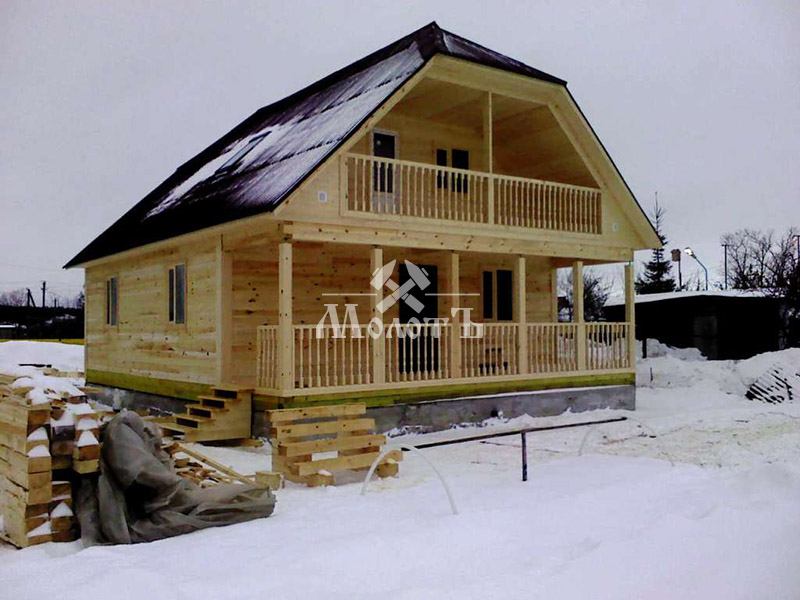 Строительство каркасного дома зимой
